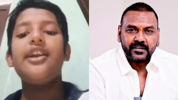 actor Raghava Lawrence has apologized to the student