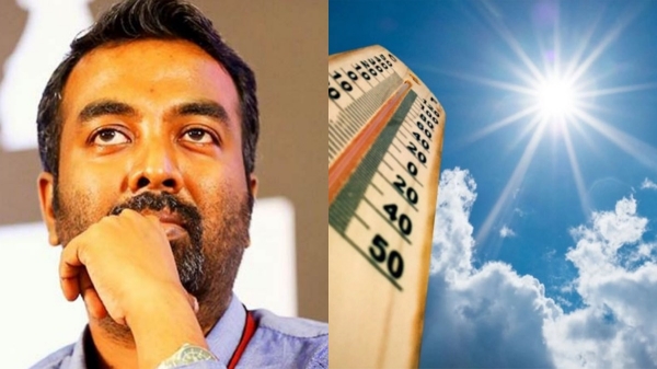 Tamilnadu weatherman warning that the temperature in Chennai will be up to 107 degrees Fahrenheit today