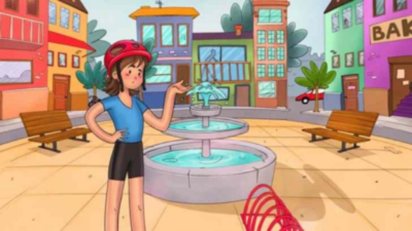 Find the hidden bicycle in this optical illusion photo within 10 seconds
