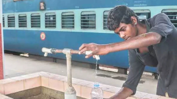 Southern Railway clarified that there is no shortage of water in railway stations under Chennai division