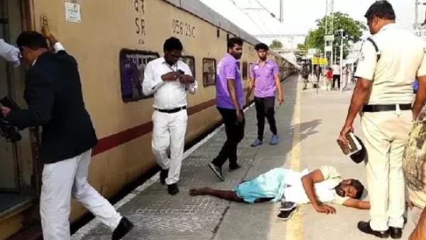Arakkonam Railway Station and Do you know what happened to the Young Man in the Chennai AC Coach Train