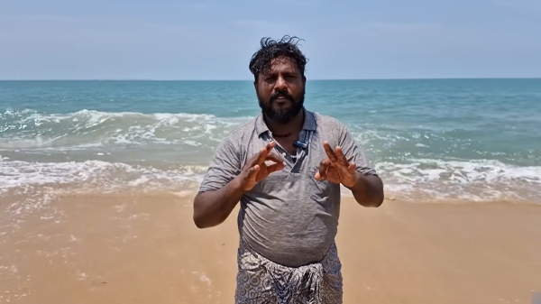 Ungal Meenava Mookaiyur Kingston says about how dangerous it is to take baths in the sea