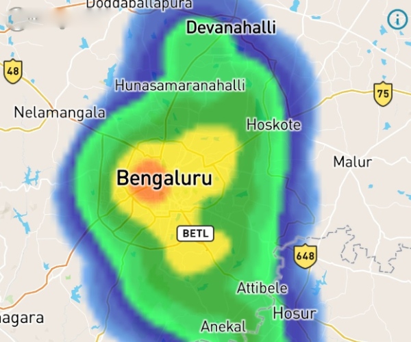 More storms to come in the next 2 weeks in Bangalore says Tamilnadu weatherman