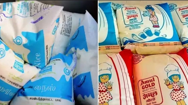 will Amul milk pocket affect Aavin distribution