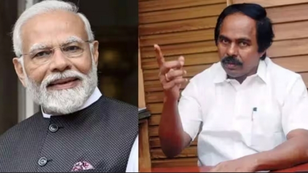 PM Modi trying to hide whole pumpkin in rice says Minister Mano thangaraj