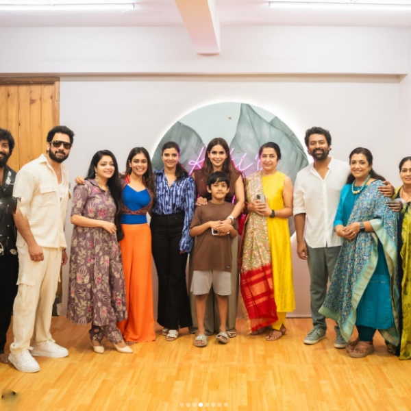Bhagyaraj s son Shanthanu nd his wife Keerthi new studio opening