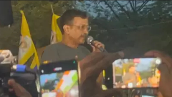 We have to Save country from dictatorship Arvind Kejriwal speech after coming out of jail