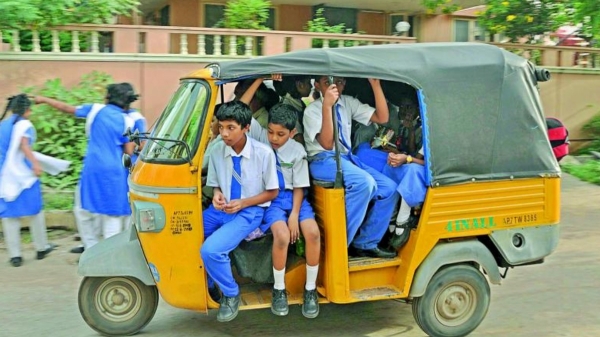 Officials consult about taking action against autos that carry school students
