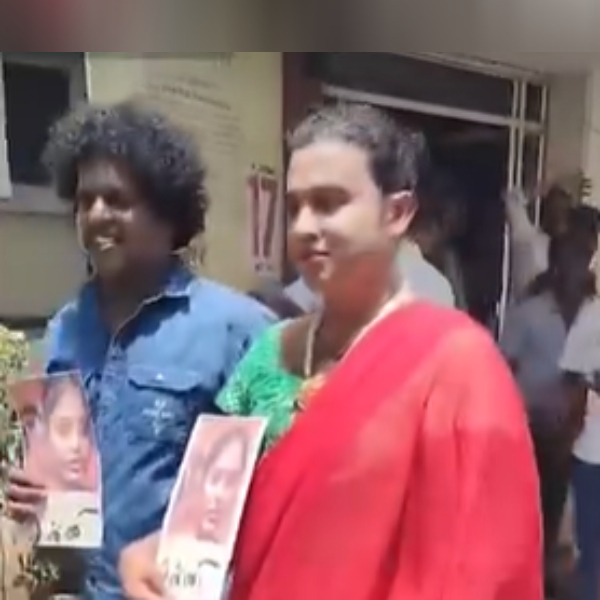 cool Suresh in Female getup in Kanni Movie Audio launch