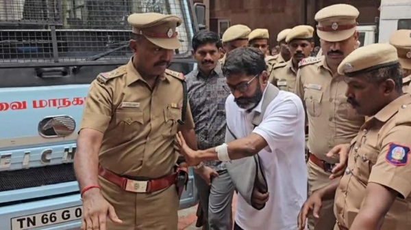 Trichy Court ordered Savukku Shankar to be remanded in judicial custody till May 28