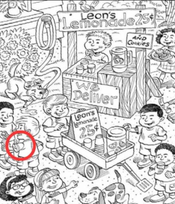 Can you find the hidden bell in the optical illusion picture within 8 seconds