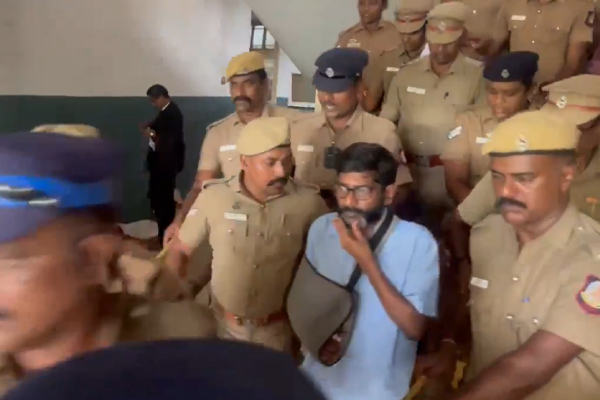 Court allows savukku Shankar to be interrogated in police custody for 2 days in ganja case