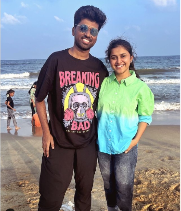 Pandian Stores 2 serial Raji character Shalini husband taught her the dance steps