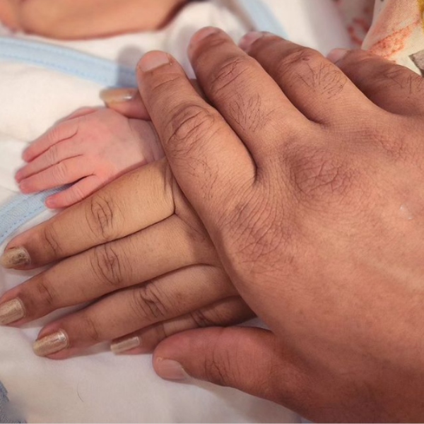 Singappenne Serial Actor Darshak gives birth to a baby boy