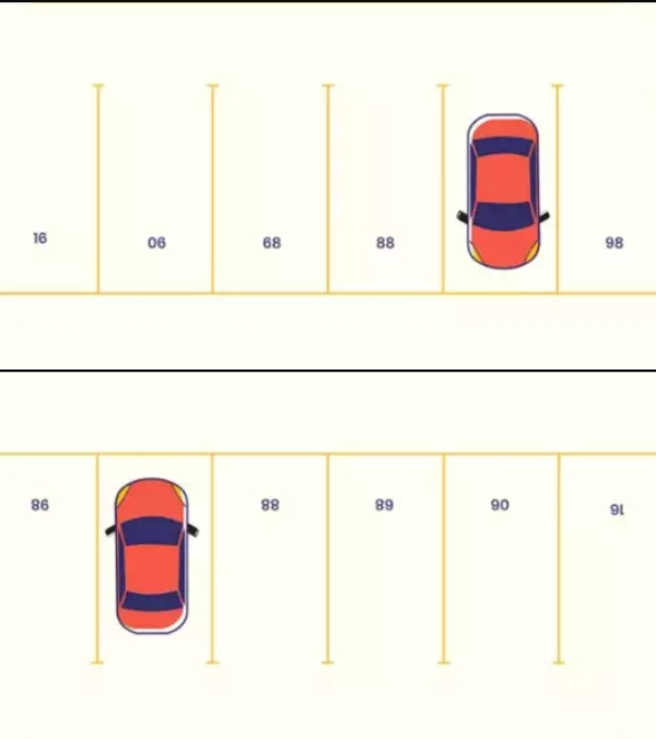 Optical Illusion Puzzle Can you find out the Parking Number of the Car within 10 seconds