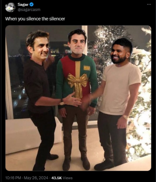 IPL 2024 SRH vs KKR Trending memes on Sun risers Hyderabad winning Kolkata Night Riders in the final