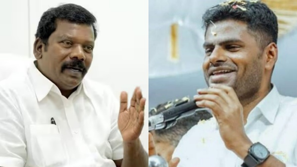 Selvaperunthagai reply to Annamalai who teased congress which annouces BJP office will be seige Selvaperunthagai reply to Annamalai who teased congress which annouces BJP office will be seige