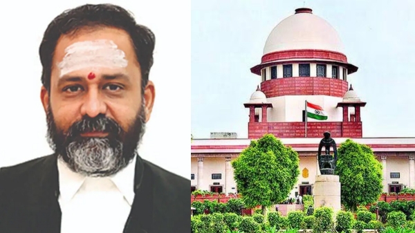 Complaint lodged with Supreme court Chief Justice against Chennai High Court Judge GR Swaminathan Complaint lodged with Supreme court Chief Justice against Chennai High Court Judge GR Swaminathan