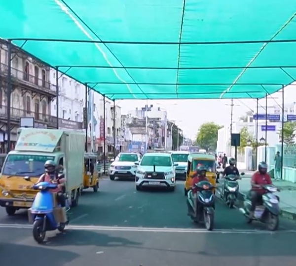 Pasumai panthal to escape the heat