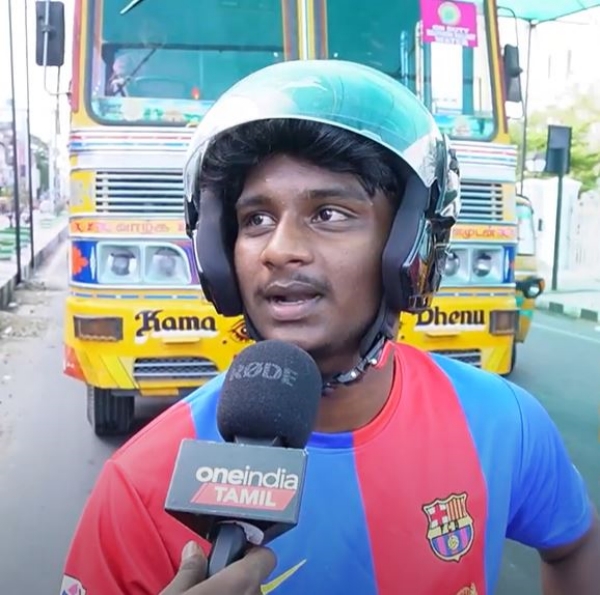 Pasumai panthal to escape the heat