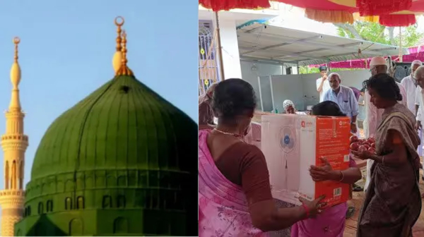 Ramanathapuram Thiruvadanai Mosque and Ramnad Hindus Brought a procession Heart touching incident in Tamil Nadu