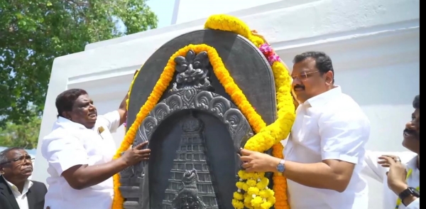 World War II Hero stone establish for Thousands of Tamils in Thailand