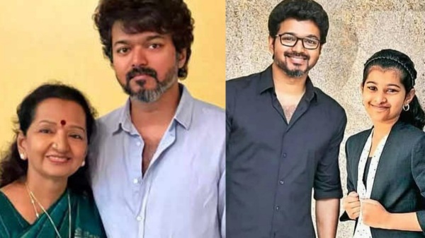 actress vijay s mother shoba interview about he daughter name reason