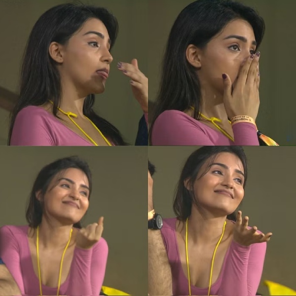 actress dharshna talks about her experience in ipl match