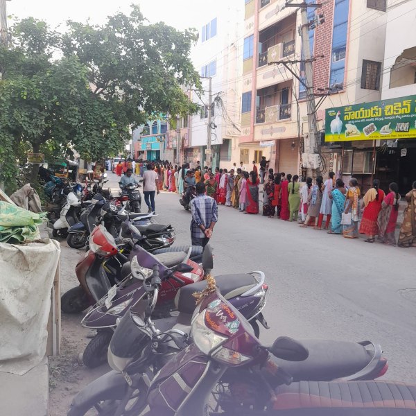 Women will be game changer in Andhra election as Huge number of female voters gathered for vote
