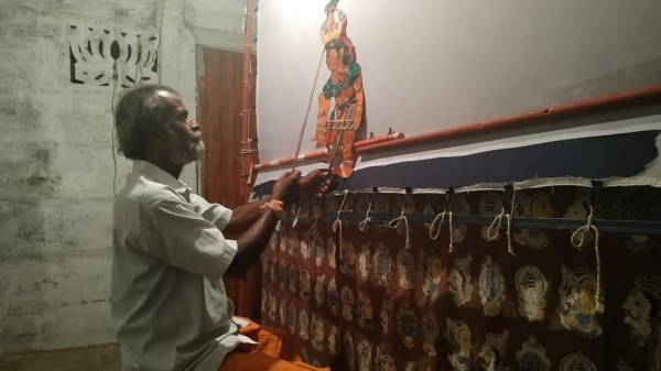 An artist fighting in the end times to save an endangered art