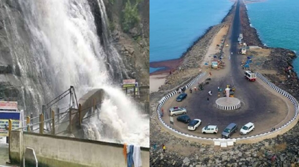 people can t allowed to bath in courtallam on 6th day and tourist denied to entry Dhanuskodi due to bad weather people can t allowed to bath in courtallam on 6th day and tourist denied to entry Dhanuskodi due to bad weather