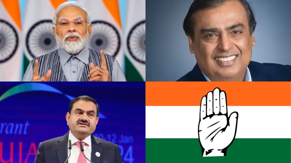 Congress has criticized Modi for blaming his friends because of the fear of defeat in the elections