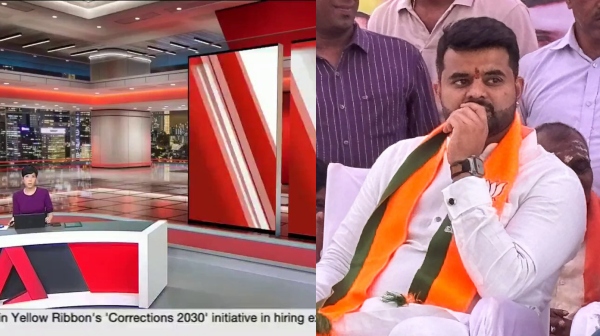 Singapore International media covered serial sex abuser Prajwal Revanna in their news Singapore International media covered serial sex abuser Prajwal Revanna in their news