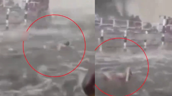 16 years boy swept away at Courtallam video releases