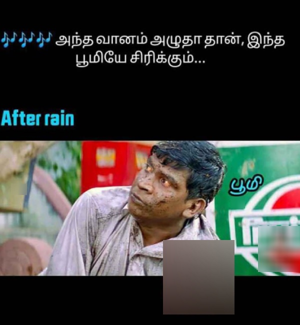 agni natchathiram rain summer sun memes