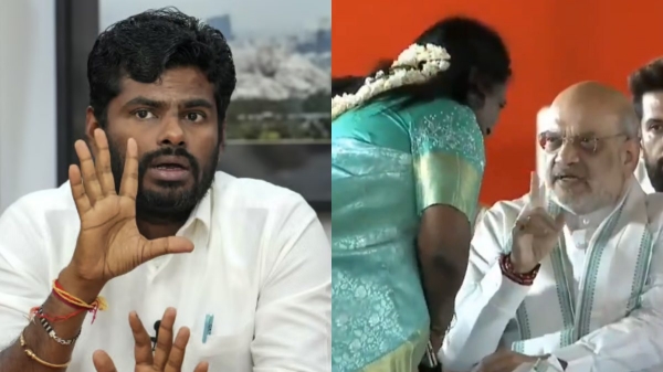 Annamalai Tamilisai Soundararajan Amit Shah BJP Tamil Nadu