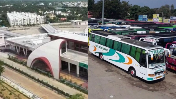 Chennai Kilambakkam omni bus