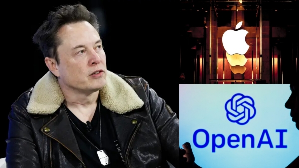 elon musk apple open ai world