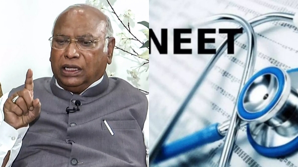 Mallikarjun Kharge Congress NEET Exam