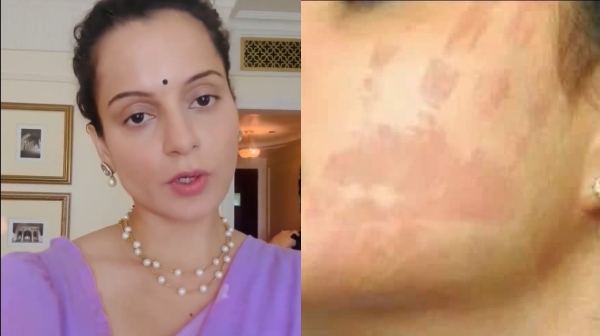 elected-mp-kangana-ranaut-hit-by-female-cop-fiercely-photo-trends-in-social-media