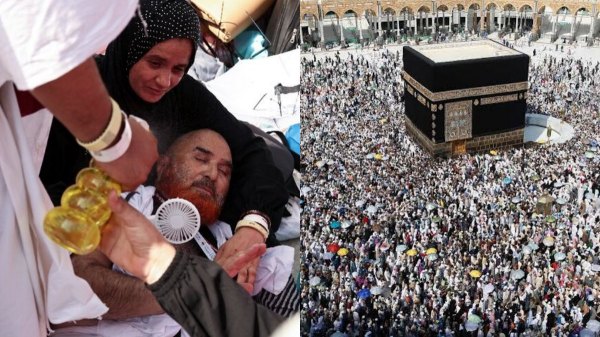 Saudi Arabia Hajj Heat Muslims