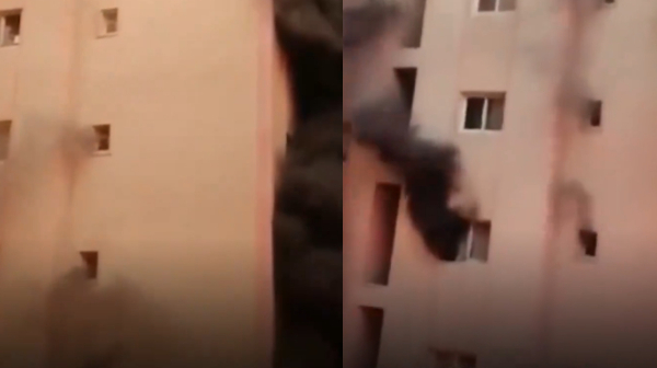 Kuwait fire accident