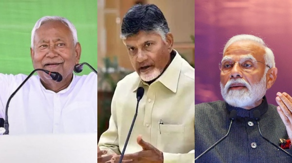 Narendra Modi Chandrababu Naidu Nitish kumar Lok sabha election 2024 2024