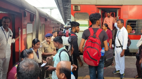 train southern railway chennai central railway station
