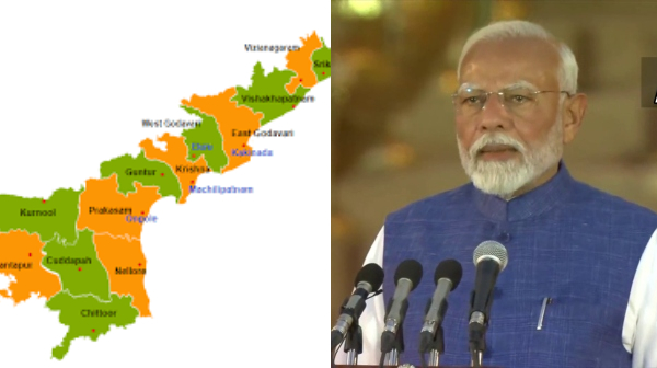 Narendra Modi oath ceremony andhra pradesh BJP NDA cabinet ministers