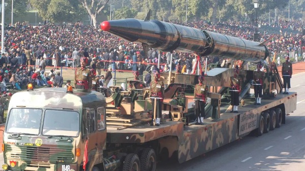 India Pakistan china world nuclear weapons