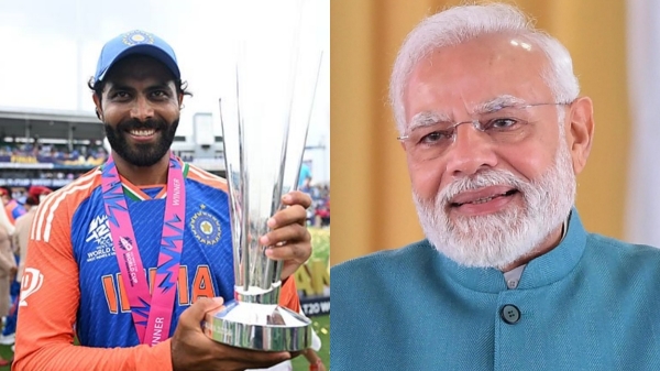 Ravindra Jadeja Narendra Modi Cricket