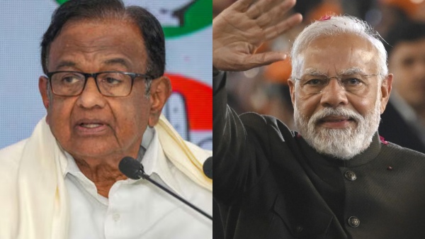 P Chidambaram Manipur Narendra Modi