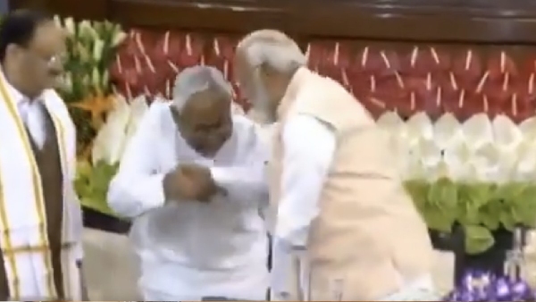 Nitish Kumar Narendra Modi BJP NDA