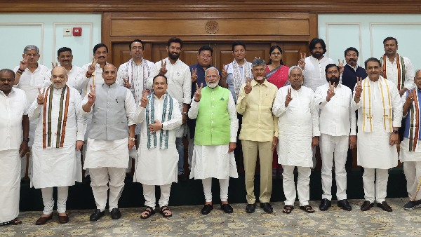 lok sabha election 2024 NDA alliance Meet Narendra Modi Nitish Kumar Chandrababu Naidu